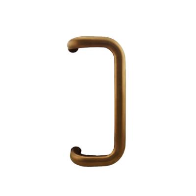 China Modern high quality EN1634 fire test stainless steel pull dark bronze handle for door for sale