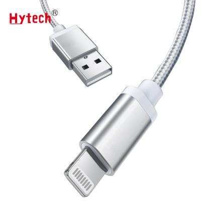 China HC32 Nylon Braided Mobile Phone Cable Mfi Certified Usb Cables For iPhone for sale