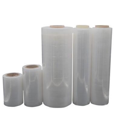 China Hot Selling Customized Sizes Moisture Proof Hand Stretch LLDPE Stretch Film Wrapping Film Protective Film Use For Packing for sale