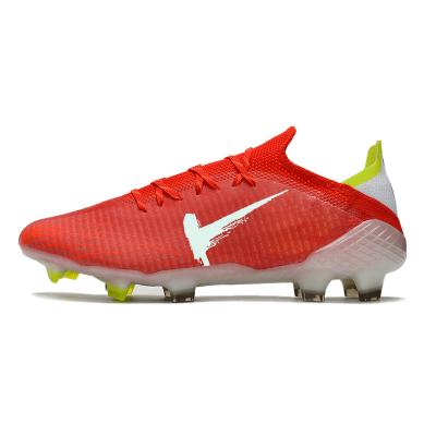 China Durable X series full knit grass nail soccer shoes X speedflow 1 FG shoes waterproof transparent crystal football for sale