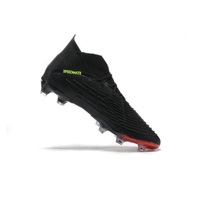 China Durable Hot Selling OEM Teenagers Soccer Shoes Predator Edge Customized Outdoor Training Soccer Boots Cleats For Men Women Kids Cotton for sale