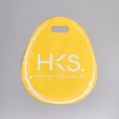 China Creative Mask Moisture Proof Sealed Bag Packaging Snack Self Sealing Bag Compound Customized Printing Special Shaped Plastic Food Bag for sale