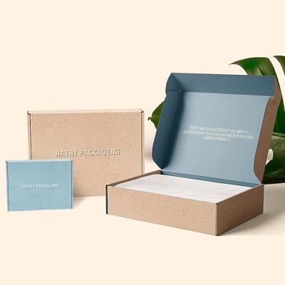 China Custom Logo Carton Cardboard Printing Folding Recyclable Fast Shipping Gift Mailing Gift Mailing Corrugated Packaging Box for sale