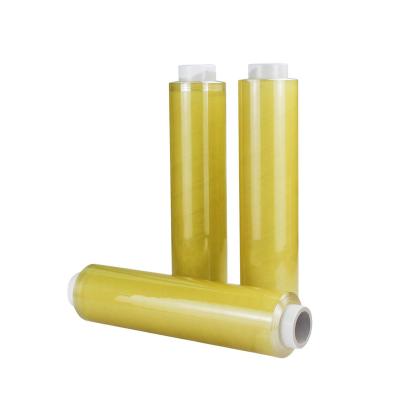 China Moisture Proof Hot on Amazon High Quality Cool Wrap Food Grade PVC Packaging Cling Film for Food Wrap for sale