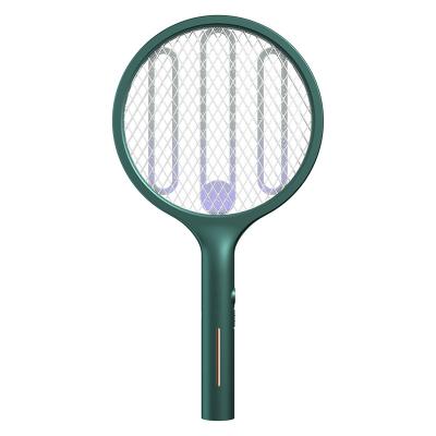 China 20-50 Square Meters Electric Fly Swatter Mosquito Bat Rechargeable Battery Mosquito Killer Mosquito Killer With USB Cable Mosquito Bat for sale