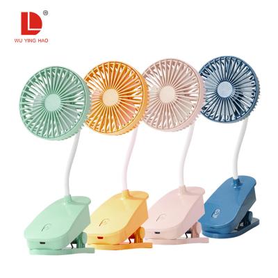 China New Products Mini Handheld Portable USB Rechargeable Portable Plastic Folding Detachable Table Fans for sale