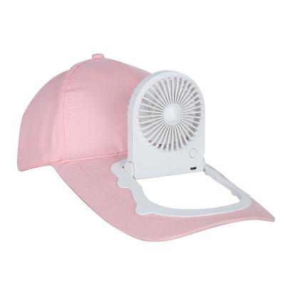 China 2022 Adjustable Hotel Baseball Golf Hat Fan Hat For Outdoor Camping Travel Peaked Hat With Fan for sale