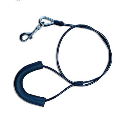 China Custom Mountaineering Durable PVC Around Rope Dog Pet Leash Handle Soft Pet Rope for sale