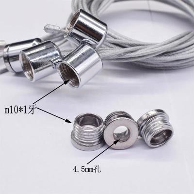 China Overhead Adjustable Safety Ceiling Cable Hanging Fixture Steel Cable With Attached Ceiling for sale