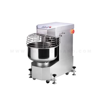 China Snack Plant Digital Control 34 Liter Variable Speed ​​HX30 Commercial Dough Mixer for sale