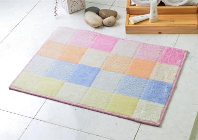 Chine Colorez le tapis de bain acrylique lavable de style nordique de morceau pour la décoration à la maison à vendre