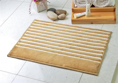 China Brown bar / dinning room Square Customized Size decorative kitchen floor mats for sale