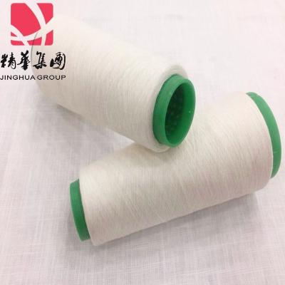 China Sustainable Linen Long Fiber 48NM / 1 100% Semi Bleached , High Yarn Count Free Sample for sale