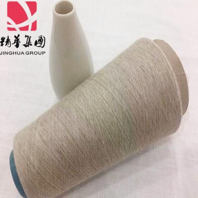 China 30NE/1 cotton of anti-static linen 55/45 full combed mixed yarn for weaving and knitting for sale