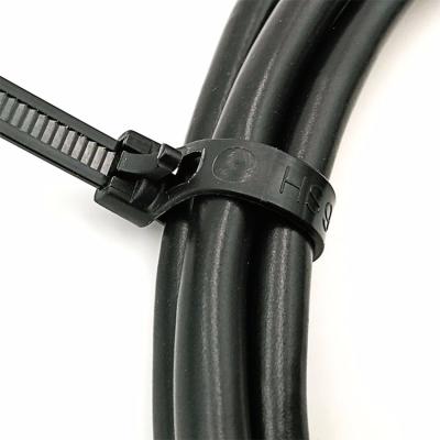 China Wholesale Electrical Applications Nylon 66 Custom Tie Wraps Releasable Zip Ties Cable Ties for sale