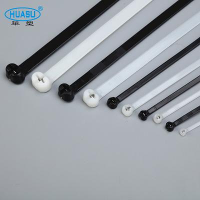 China Indoor and Outdoor Stainless Steel Barb Plastic Nylon Cable Ties for sale