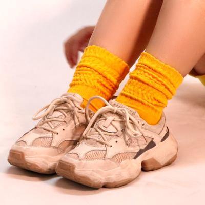 China QUICK DRY Slouch socks for women mermaid socks girls slouch scrunchie 80s socks for sale