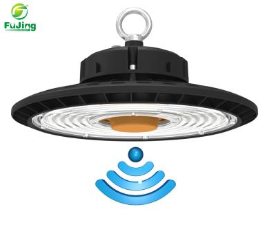 China Hot Selling Warehouse 100watt 150W 200W Smart UFO Led High Bay Light For Shopping Mall Gym Workplace Lighting for sale