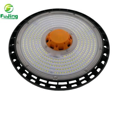 China Warehouse Die Casting Aluminum Waterproof Highbay Warehouse Light 200W UFO LED Industrial High Bay Light for sale