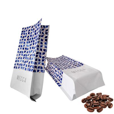 China Recycled Materials 100% Food Grade Pouches Side Gusset 250g 340g 500g 1000g Plastic Mylar foil packaging bag for coffee bean for sale