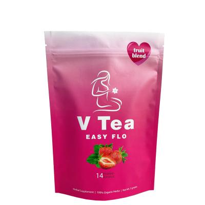 China Moisture Proof custom Stand up paper pouch bags for granular or powder sugar tea for sale