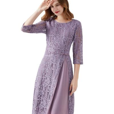 China Breathable Women Widely Used Dresses Long Sleeve Chiffon Casual Dress For Women Dresses Women Summer Casual for sale