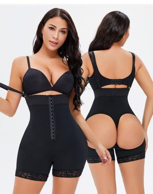 China Antibacterial Clothing With Sexy Button Women's Shapers Plus Size Shapers Self-cultivation Women's Jumpsuit Shapewear for sale