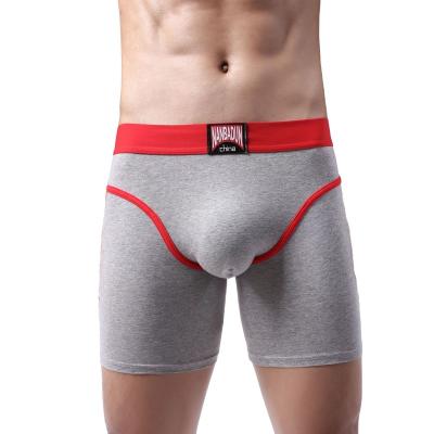 China Hot Selling Colorblock Man Cotton Boxer Underwear Antibacterial Hot Comfortable Thick Sexy Male Underwear Seamless Underwear for sale