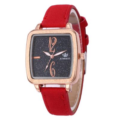 China Non-Specific Handwatches Woman WJ-7688 High Quality Stylish Quartz Leather Movement Charming Women's Watch for sale