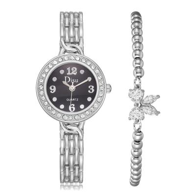 China WJ-9831 Women's Alloy Quartz Luxury Diamond Dial Watches Reloj De Mujer Non-Specific Wholesale Lady's Wristquartz Watch for sale