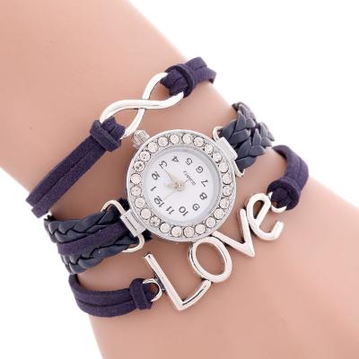 China WJ-3137 Women's Personality LOVE Watch Band Ladies Vintage Strap Popular Smart Watch for sale