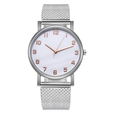 China New Style WJ-10227 Factory Direct Sale Women's Non-Specific Gradient Color Quartz Watches Mesh Plastic Wristwatch Saimple Classical For Women for sale