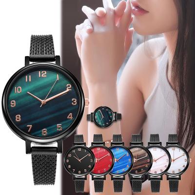 China Wholesale Dial Reloj De Mujer Factory Fashion Quartz Wrist Watch WJ-10010 Cheap Non-Specific Women's Plastic Watches Big For Women for sale