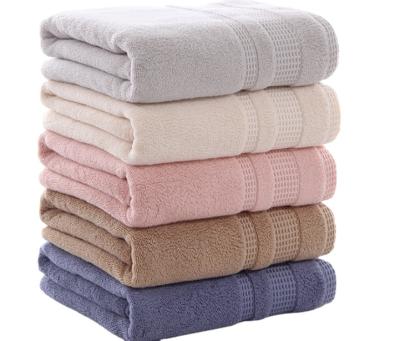 China Egyptian Cotton Viable Bath Towels Thickened Large Soft Absorbent Hotel Bath Towels Wholesale for sale