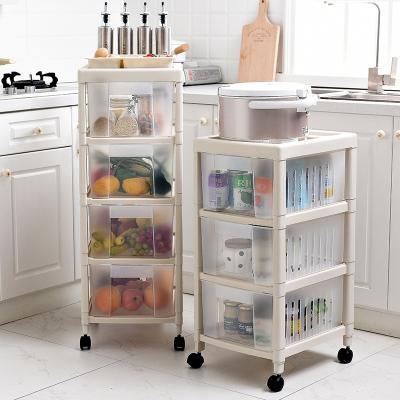 China Factory Sustainable Supply New Practical Universal Plastic Kitchen Vegetable Storage Rack for sale