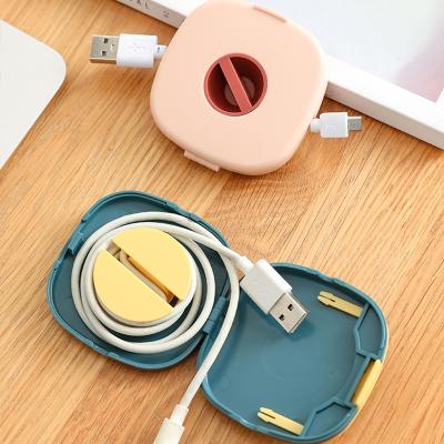 China Sustainable Data Cable Storage Bag Box Earphone Storage Bag Earphone Storage Box for sale