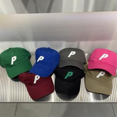 China Retro JOINT Baseball Caps Fashion Brand P Letter Duck Tongue Cap Men Women's Solid Color Summer Sun Visor Beach Outdoor Hats for sale