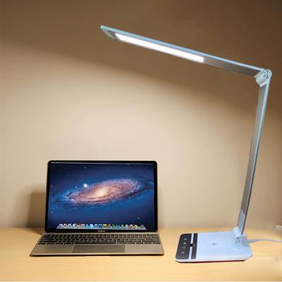 China Amazon Modern Sensor Charging USB LED Desk Light Radio Charging Induction Table Smart Sensing Lamp for sale