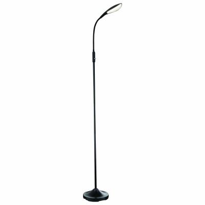 China Modern Contemporary Single Lighting Iron Stand Metal Hotel Modern Led Floor Lamp for sale