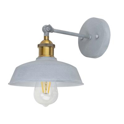 China Industrial Modern Metal Iron Vintage Wall Lamp Bedroom Light Indoor Luxury Decorative Wall Lamp for sale