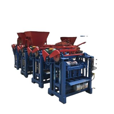 China Building Material Stores BR4-35 Semi-automatic Solid Concrete Brick Paving Block Making Machine for sale