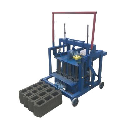 China Mobile Building Material Stores BR3-45 Middle Size Egg Laying Cement Brick Making Machine For Sale for sale