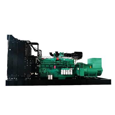 China Decorative sticker with Cummins Engine for 1200kva generator price 1mw self running gensets 1200 KVA diesel generator for sale