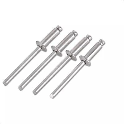 China High Quality Checkered Cutout Mandrel Stainless Steel Open End Aluminum Blind Rivets for sale