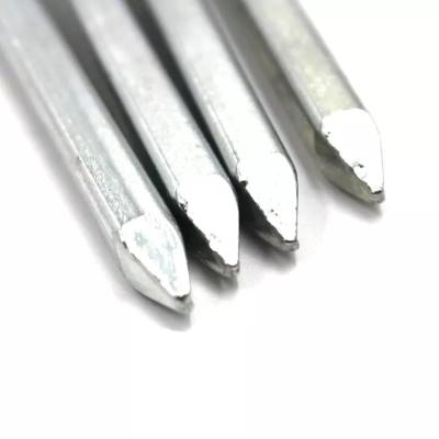 China Good quality flat galvanized nail for wood boat with square body square boat nails for sale for sale