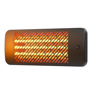 China High Quality 1500 W Stocked Heater Wall Mounted Infrared Outdoor Electric Heater Home Patio Heater for sale