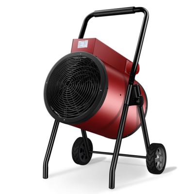 China Warehouse/Workshop/Farm/Factory High Power 15000W Industrial Electric Hot Air Blower Heater with Wheels for sale