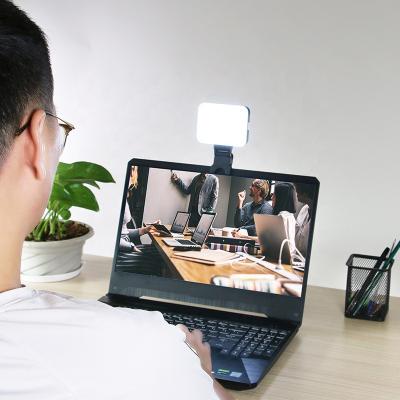 China Rechargeable Mini Lamp KDV80 On-Camera Lighting Equipment LED Video Pocket Light For Video Conference for sale