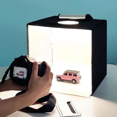 China Adjustable Brightness 30*30*30 Mini PORTABLE Portable Light Tent Photography Photo Studio Box for sale