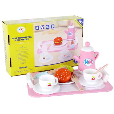 China Eductional Toys Cute Creative New Children's Afternoon Tea Simulation Food Kitchen Toy Sets for Boys and Girls for sale